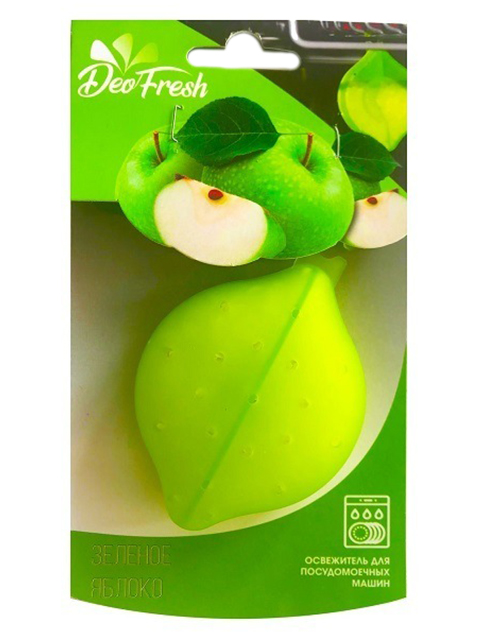 Освежитель для посудомоечных машин Deo Fresh 12г, зеленое яблоко 