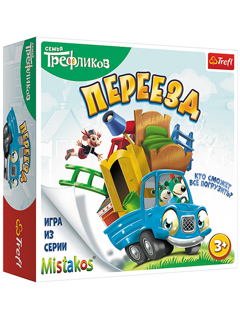 Игра настольная Trefl "Переезд" на ловкость