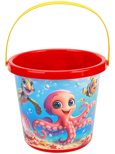 Ведерко №8 0,85 л Морские жители 2