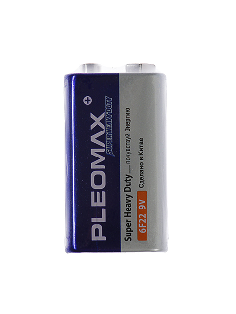 Батарейка крона Pleomax 6F22-1S (1 шт)