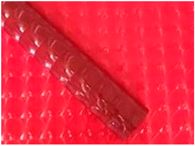 Пленка упаковочная флористическая "3D" 58см х 10м (80 мкр), красная