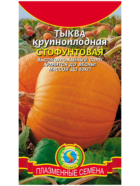 Тыква Стофунтовая, 2 г.ц/п.