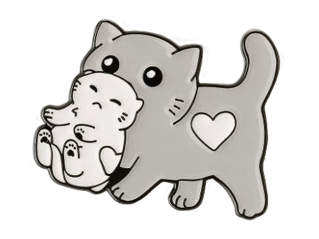 Значок "Kitty" металл