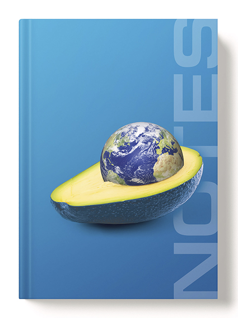 Записная книжка А5 128 листов Академия Холдинг "Сохрани планету", интегральная обложка