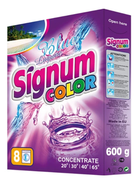 Signum Color СМС 600г для цветного белья (Польша)