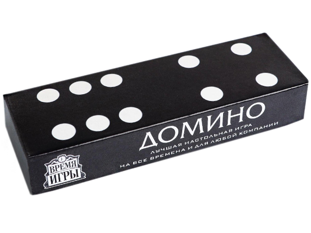 Домино "Время игры" в коробке 