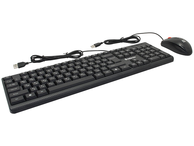 Клавиатура+мышь комплект Defender "Line C-511" черный