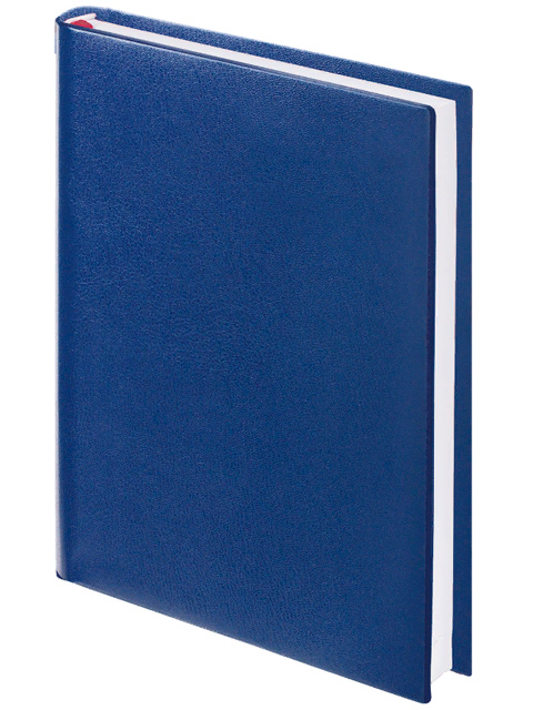 Ежедневник BRAUBERG недатированный, А5, 138х213 мм, "Select", под зернистую кожу, 160 л., темно-синий, 123430