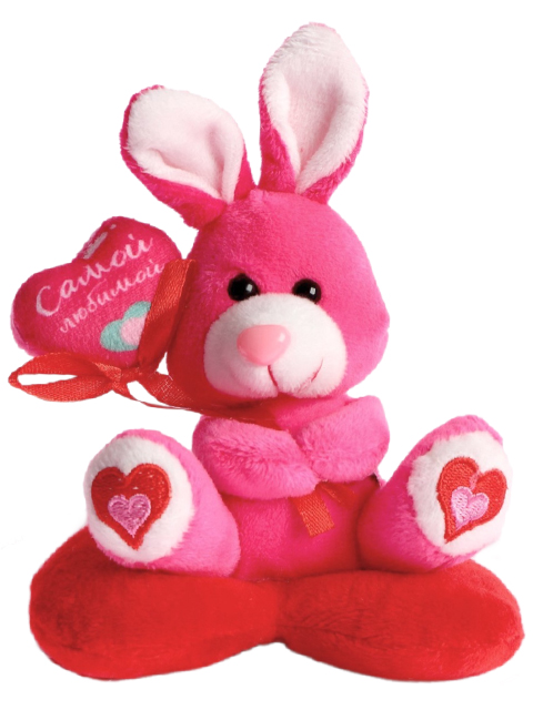 Мягкая игрушка "Мишка. Самой любимой" 14см