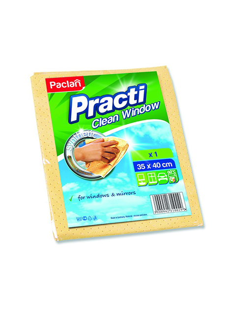 Салфетка, "Paclan. Practi Clean Window" 35х40см для стекол
