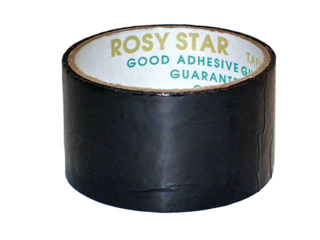Клейкая лента 48 мм х 36 Y черная 45 мкм ROSY STAR