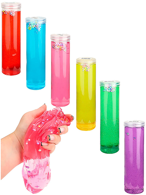 Слайм "Блестки" в бутылочке