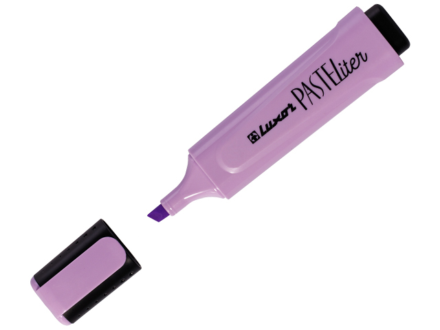 Текстовыделитель Luxor "Pasteliter" 1-5 мм, пастельный фиолетовый