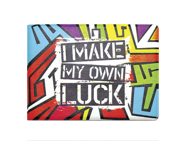 Обложка для студенческого билета ДПС "Luck", кожзам