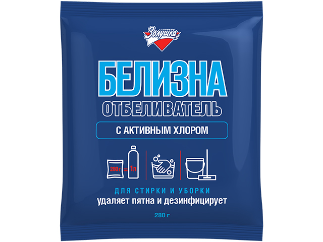 Белизна-отбеливатель "Золушка" 280г с активным хлором
