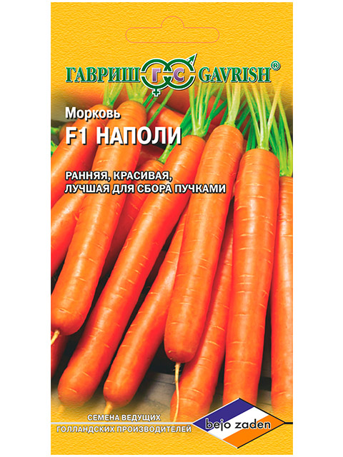 Морковь Наполи F1, 150 штук. (Голландия) R