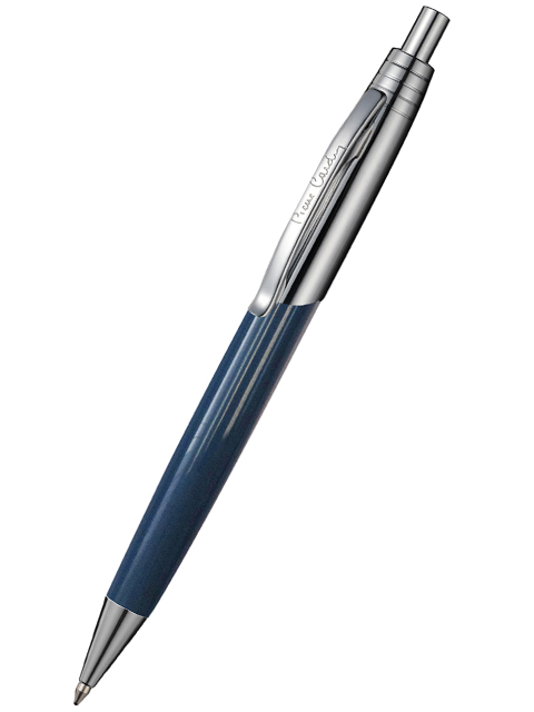 Ручка шариковая автоматическая Pierre Cardin "EASY" корпус серо-голубой, в подарочной упаковке