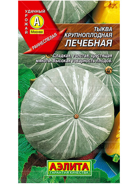 Тыква Лечебная, крупноплодная, ц/п, 2г