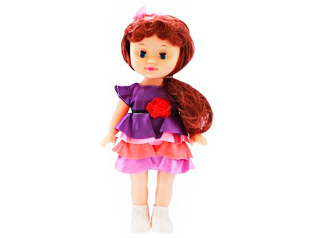 Игрушка "Кукла. Милашка в красивом платье" 25 см. в пакете