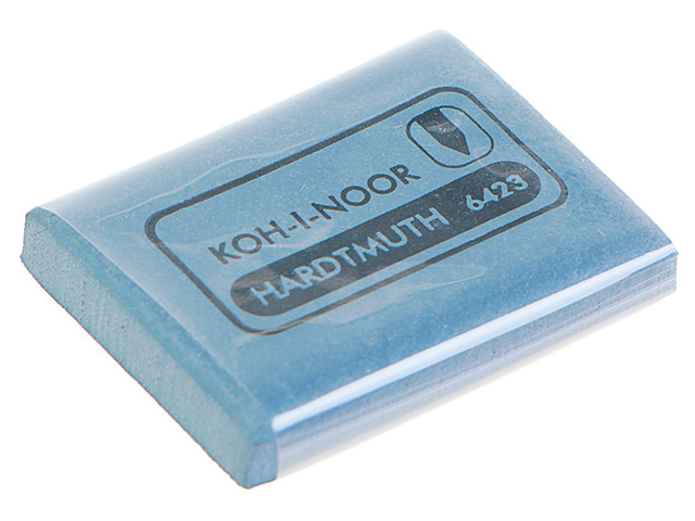 Ластик KOH-I-NOOR (Клячка) пластичный, экстра мягкий, серый