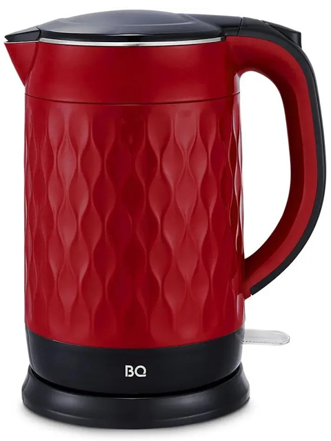 Чайник электрический BQ КТ1715Р 1,7л, 1800Вт, красный-черный