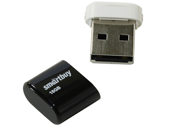 Флэш-диск Smart Buy USB Flash 16GB Lara черный