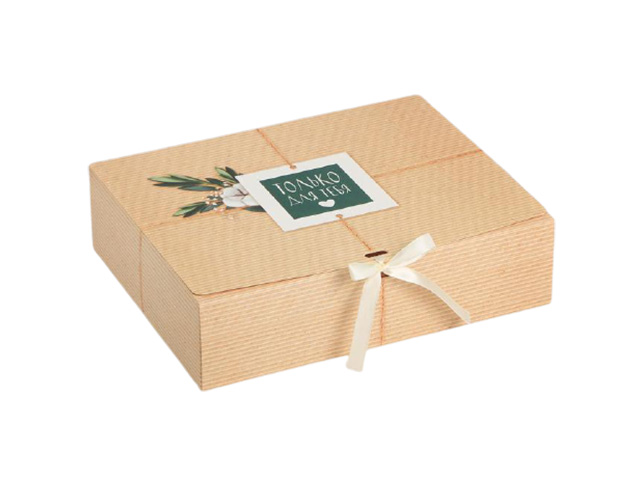 Коробка подарочная складная "Только для тебя" 31х24,5х9 см