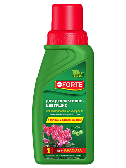 Bona Forte Для декоративно-цветущих, КРАСОТА, флакон 285 мл.