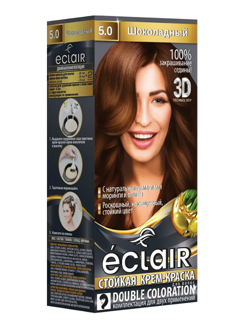 Краска для волос ECLAIR 5.0 Шоколадный