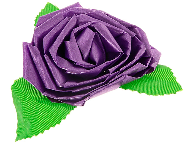 Бант оформительский "Роза №6" фиолетовый, (цена за 1шт.)