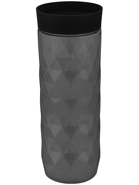 Банка для сыпучих продуктов "Plast Team BLACK" 1,5л, круглая