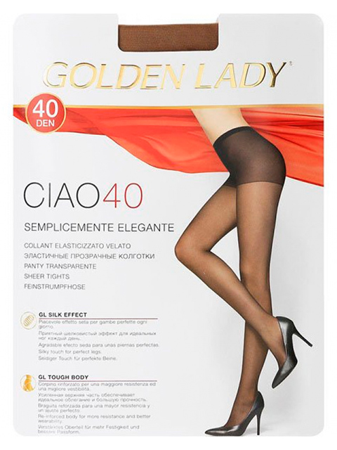 Колготки женские Golden Lady "Ciao 40" Daino 3-M