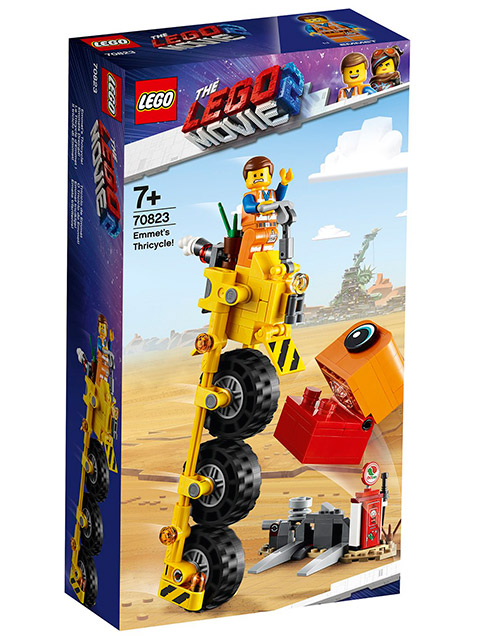 Игрушка LEGO "THE LEGO MOVIE 2" Трехколесный велосипед Эммета!