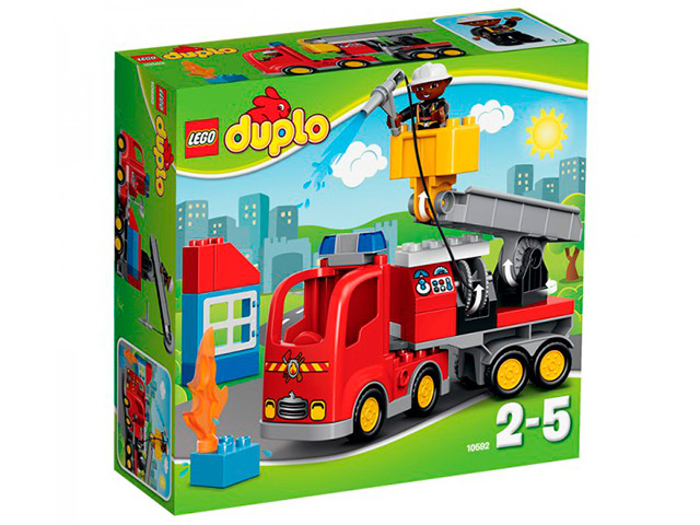 Игрушка LEGO "Duplo" Пожарный грузовик