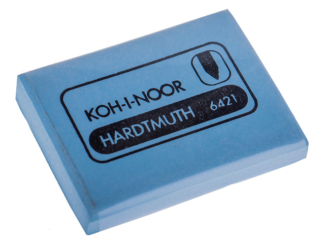 Ластик KOH-I-NOOR (Клячка) пластичный для графита и угля, мягкий, синий