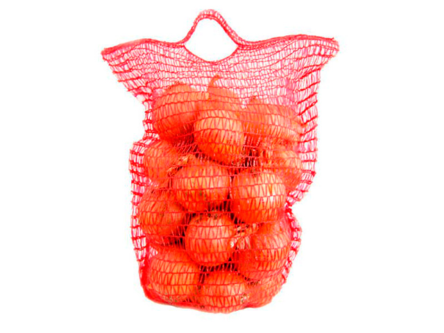 Сетка овощная 35х60 см., красная (до 15кг)