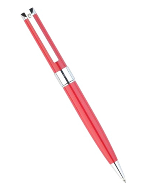 Ручка шариковая с поворотным механизмом Pierre Cardin "Gamme Classic" корпус красный, в подарочной упаковке