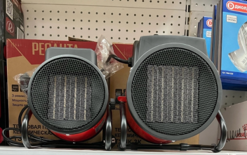 Широкий ассортимент обогревателей в магазине Амбар