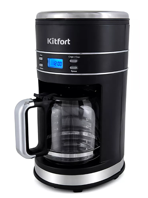 Кофеварка электрическая Kitfort KT-704-2 черная