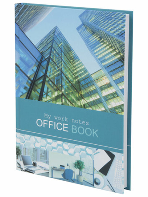 Ежедневник недатированный А5 128 листов Staff "Office" ламинированная обложка