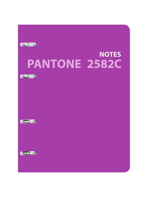Тетрадь А5 120 листов клетка Joy Book "Pantone line. No. 7", на кольцах, со сменным блоком