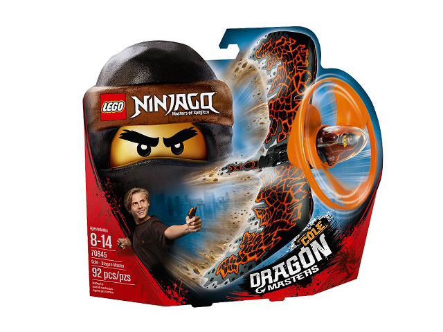 Игрушка LEGO "NINJAGO" Мастер дракона Cole