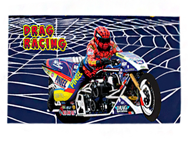 Пенал 2 отделения Канцбург "Drag Racing" 