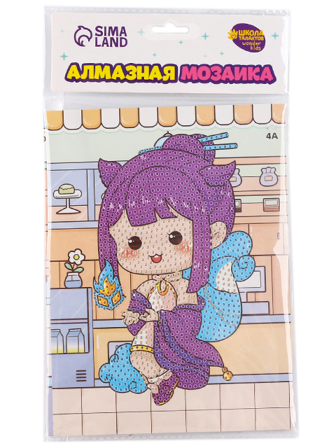 Алмазная вышивка "Майко" частичное заполнение 13,7х18,3см