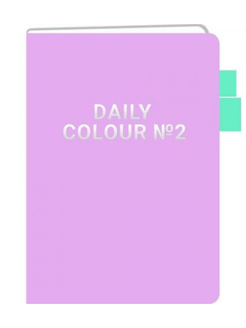 Ежедневник "Colour. No 2" недатированный, А5, 136 л., обложка искуственная кожа, ляссе