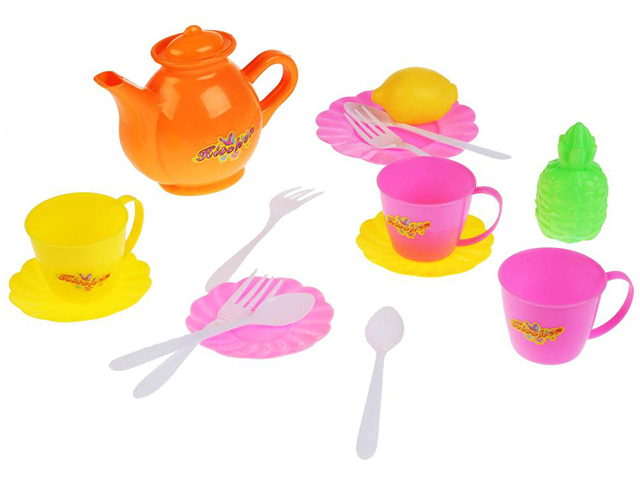 Игровой набор посуды "Чайный сервиз", 16 предметов, в пакете