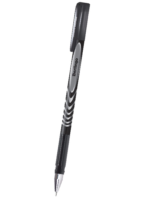 Ручка гелевая Berlingo "G-line" 0,5 мм, корпус пластиковый, черная