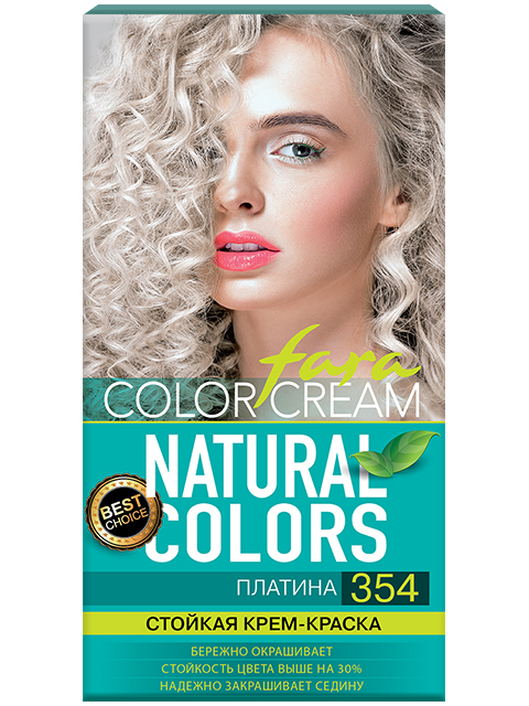 Крем-краска для волос Fara Colors 354 платина