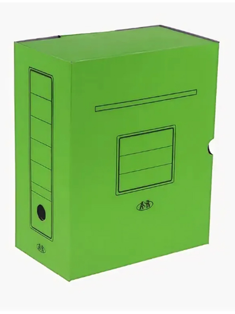 Короб архивный А4 ASR 150мм зеленый