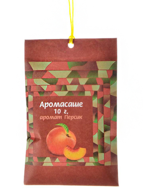 Ароматизатор "Аромасаше" с ароматом персик, 10гр